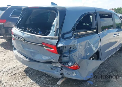 2023 Honda Odyssey Touring из США, поврежденный, VIN 5FNRL6H81PB068394